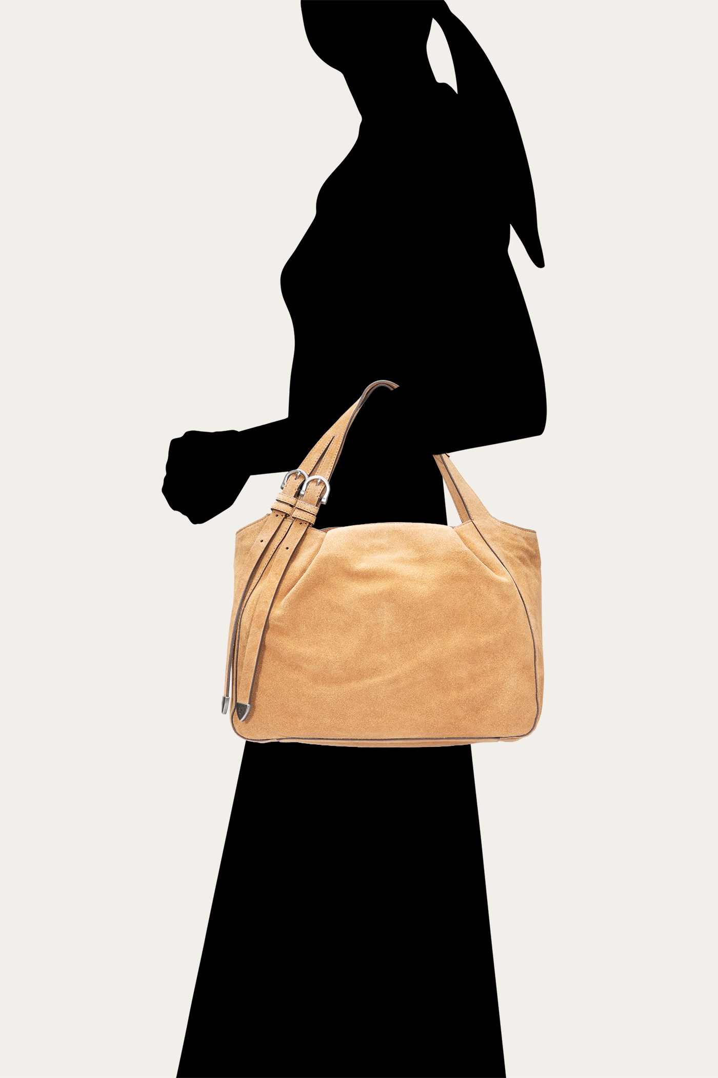 Heather Suede Tote