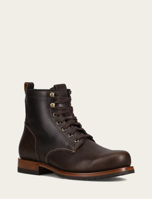 Hudson Workboot Plain Toe - Bourbon - Hero
