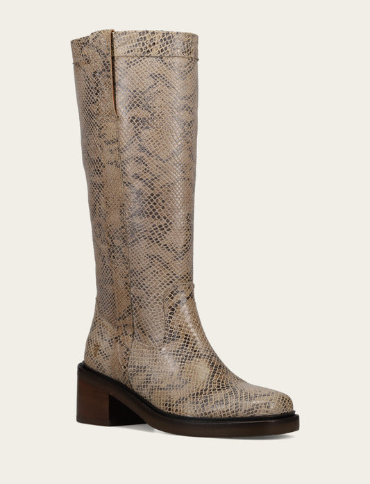 Kate Pull On - Beige Snake - Hero