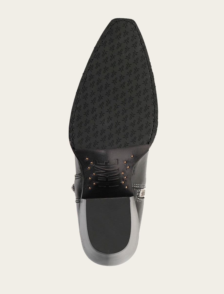 Laila Tall Rhinestone - Black/Ivory - Sole