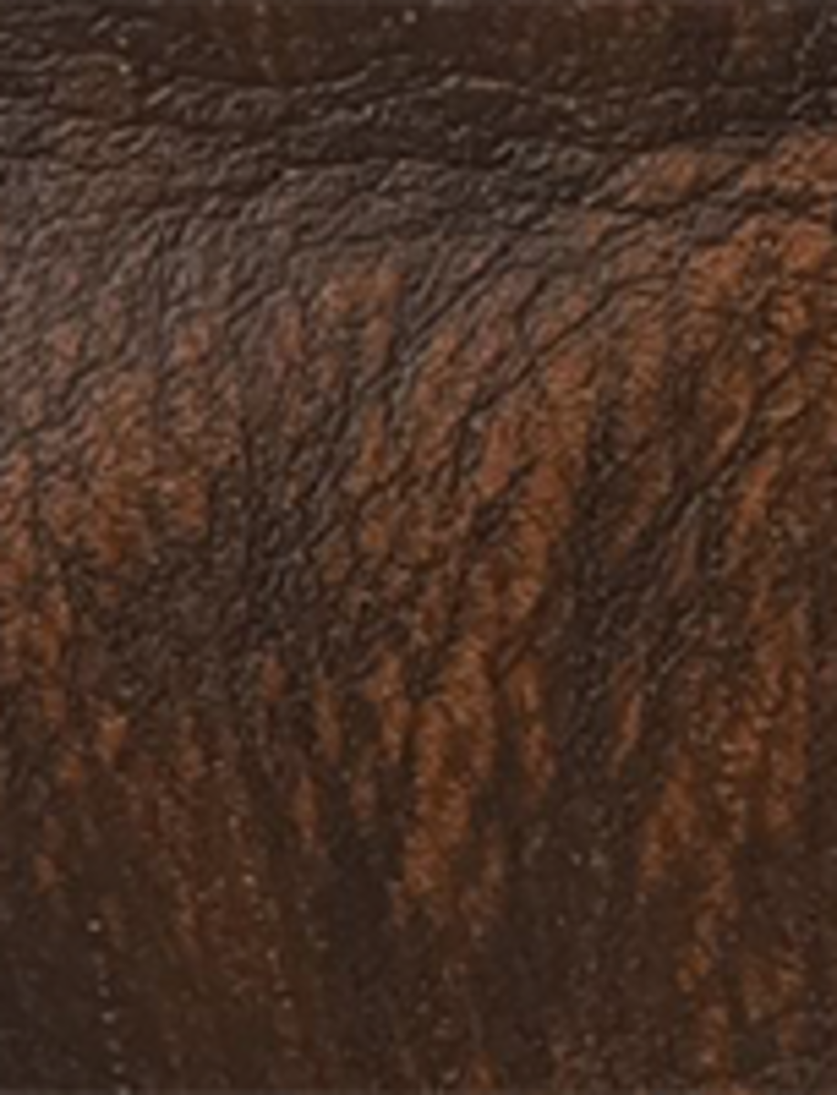 Jean Lace Up - Distressed Dark Brown - Swatch