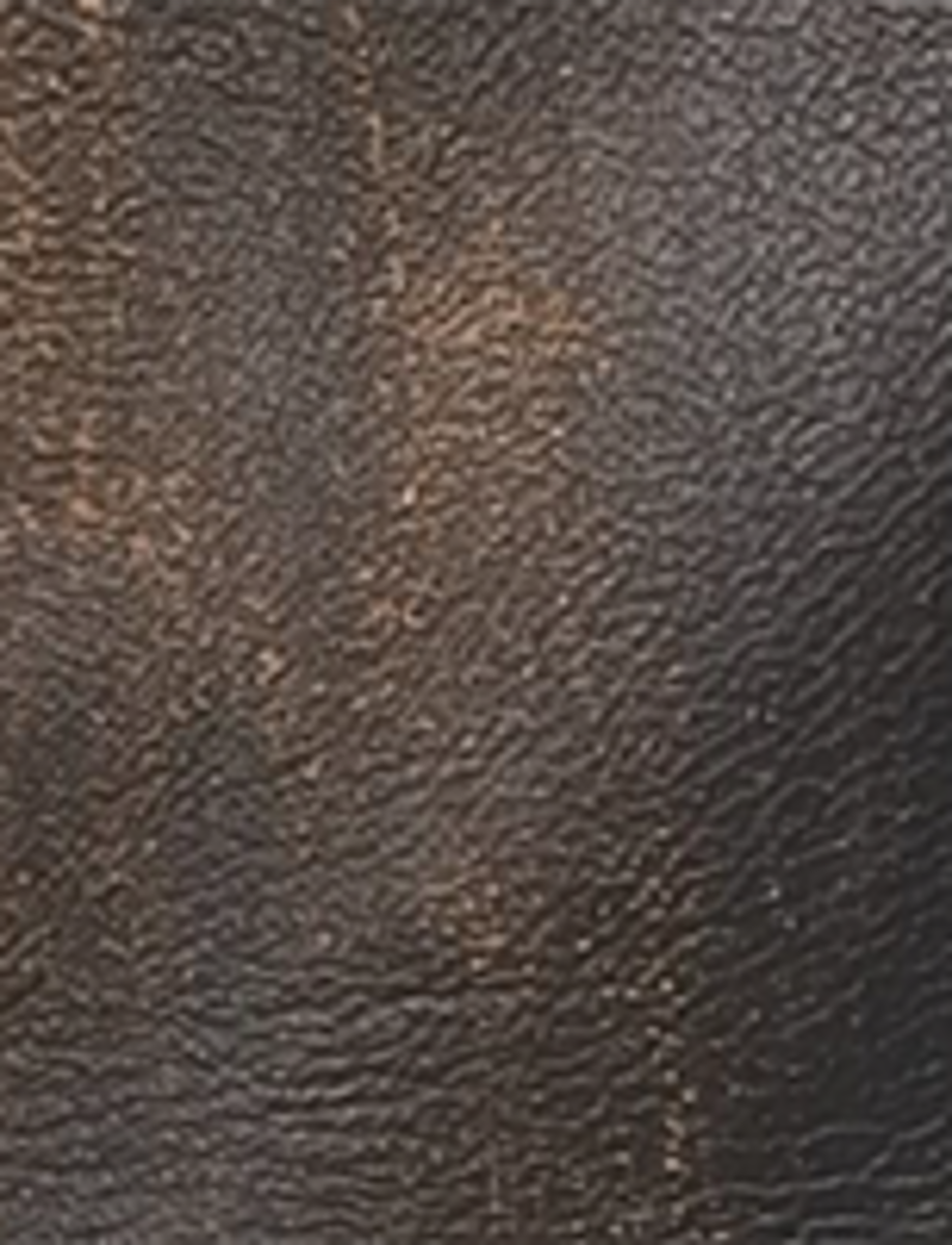 Kate Harness - Distressed Black - Swatch