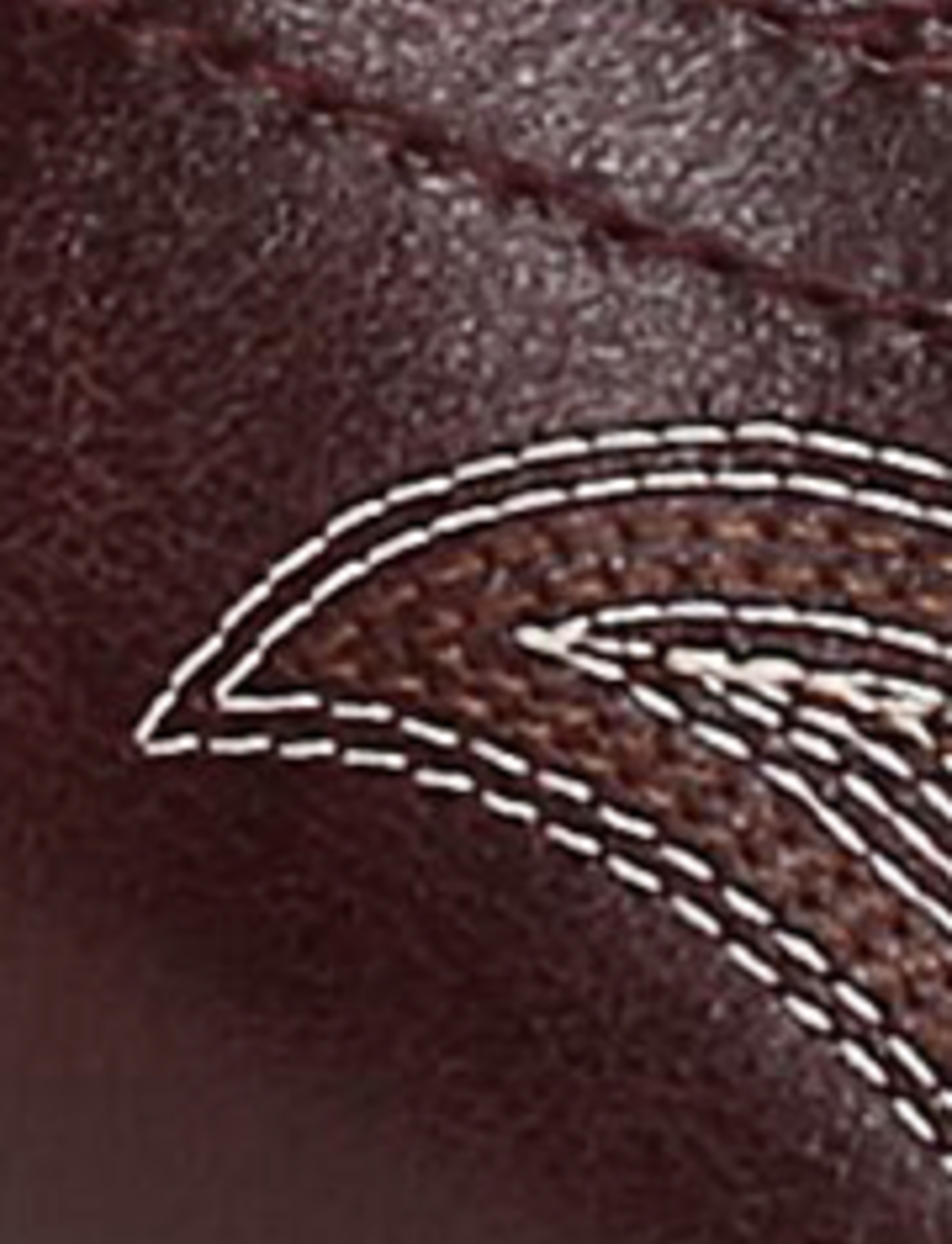 Laila Double F Deco - Bordeaux - Swatch