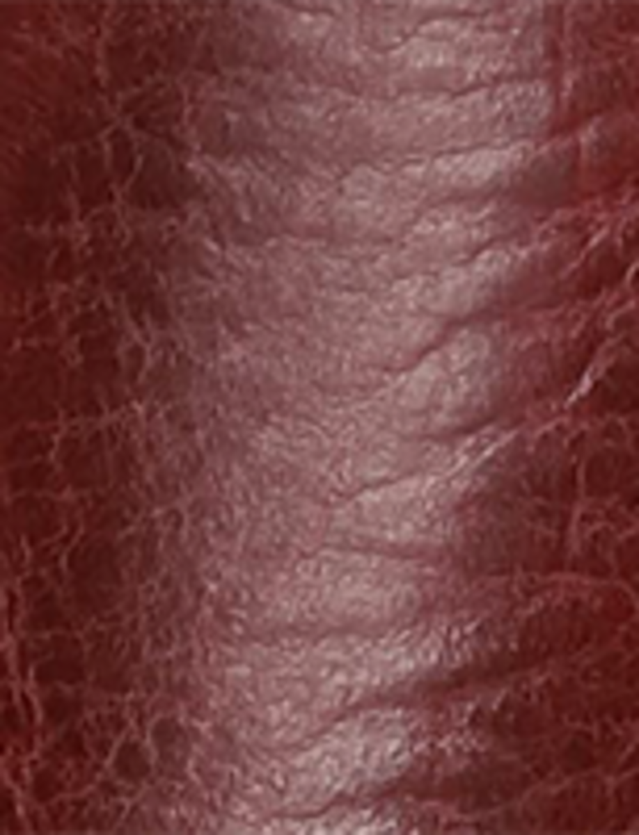 Sacha Feather Deco - Bordeaux - Swatch