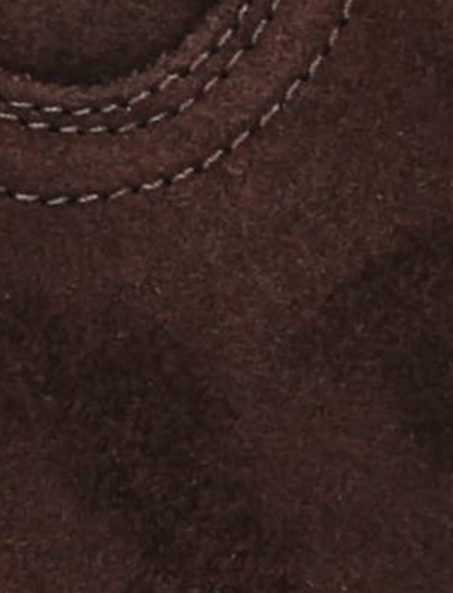 Shiloh Zip Bootie - Chocolate - Swatch