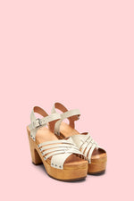 Greta Woven Clog - Pre-Loved