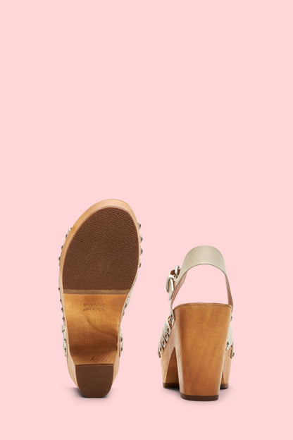 Greta Woven Clog - Pre-Loved