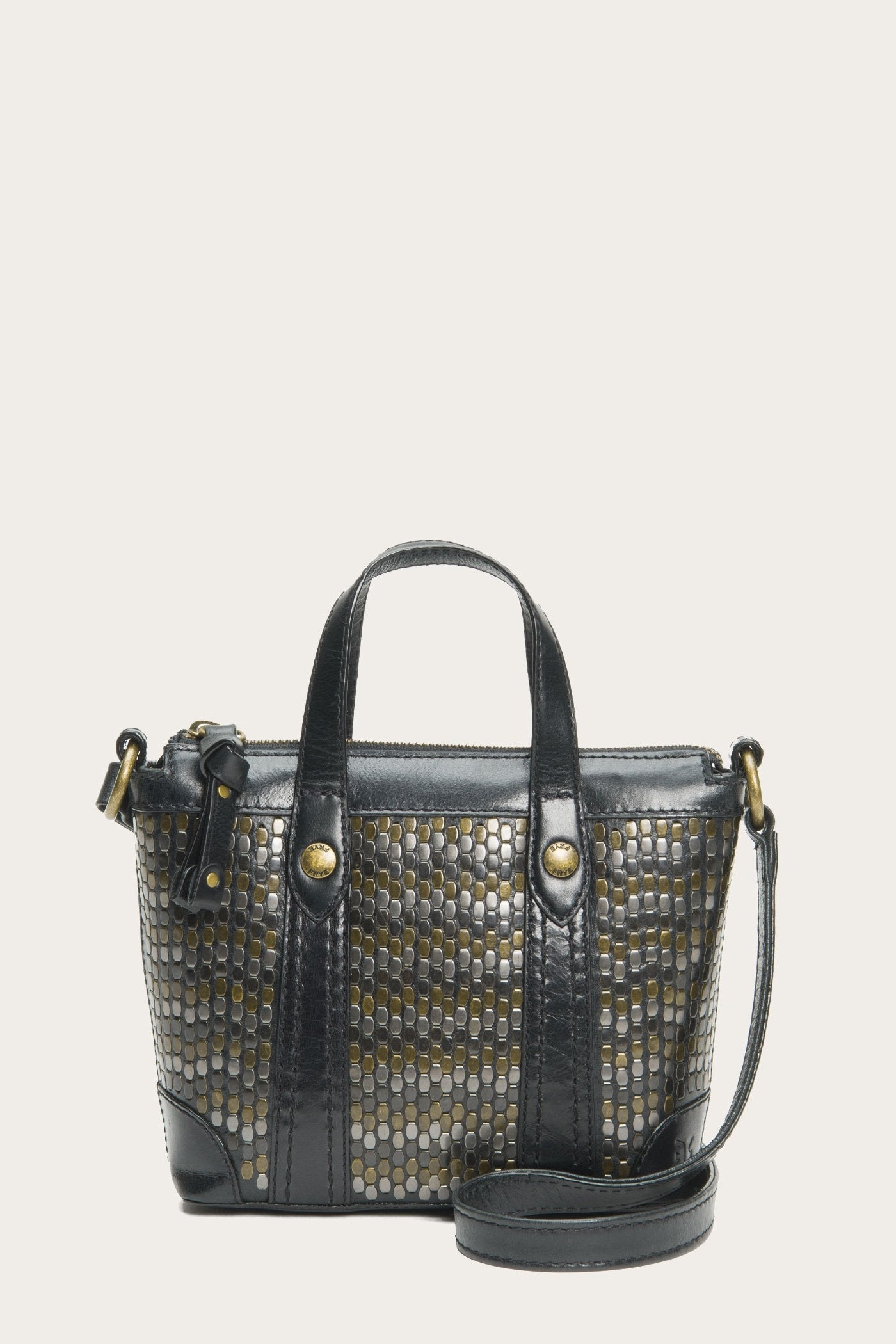 Melissa Stud Mini Crossbody Shopper - Pre-Loved