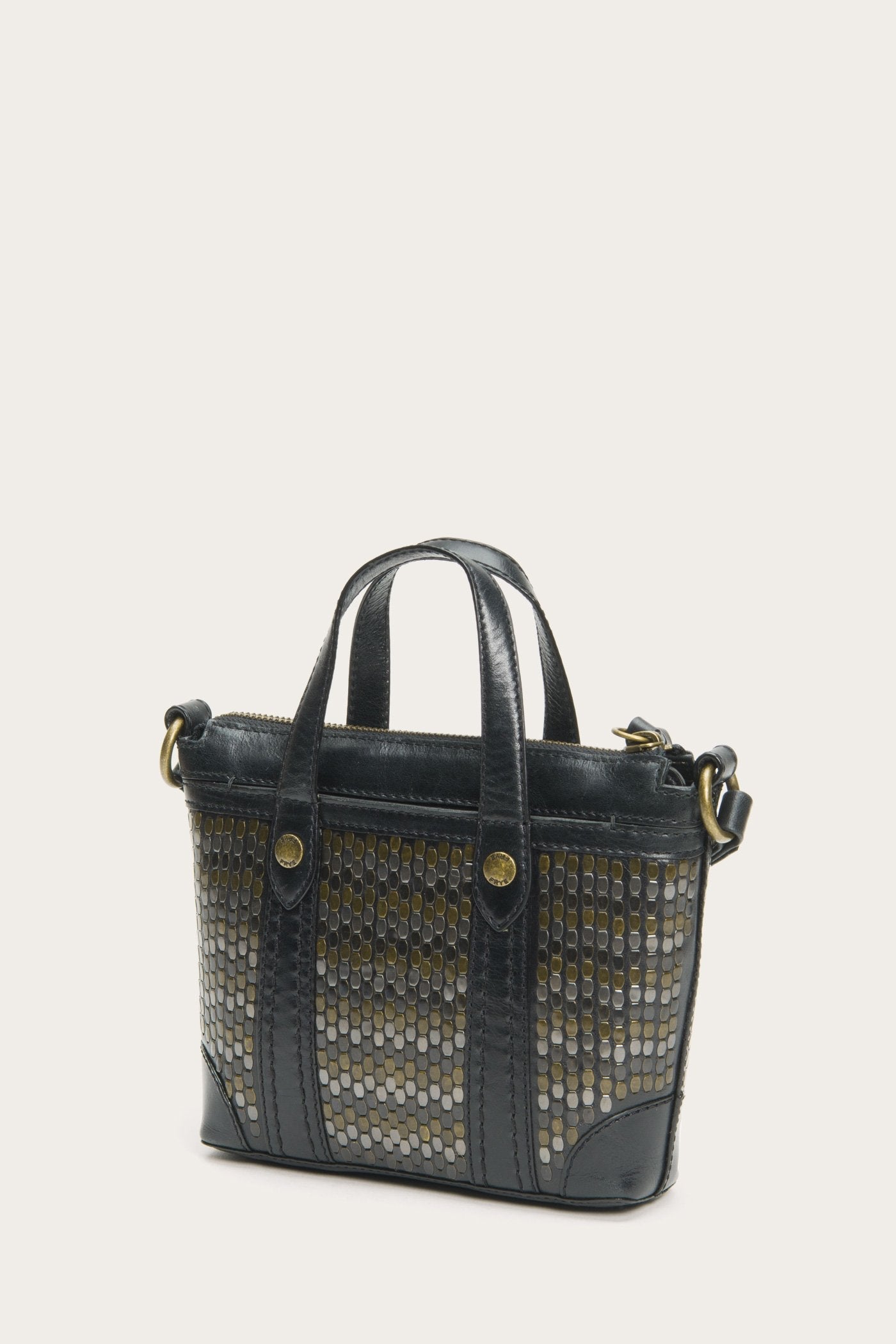 Melissa Stud Mini Crossbody Shopper - Pre-Loved