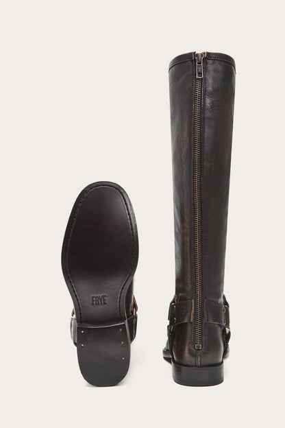 Phillip Harness Tall Wide Calf - Pre-Loved