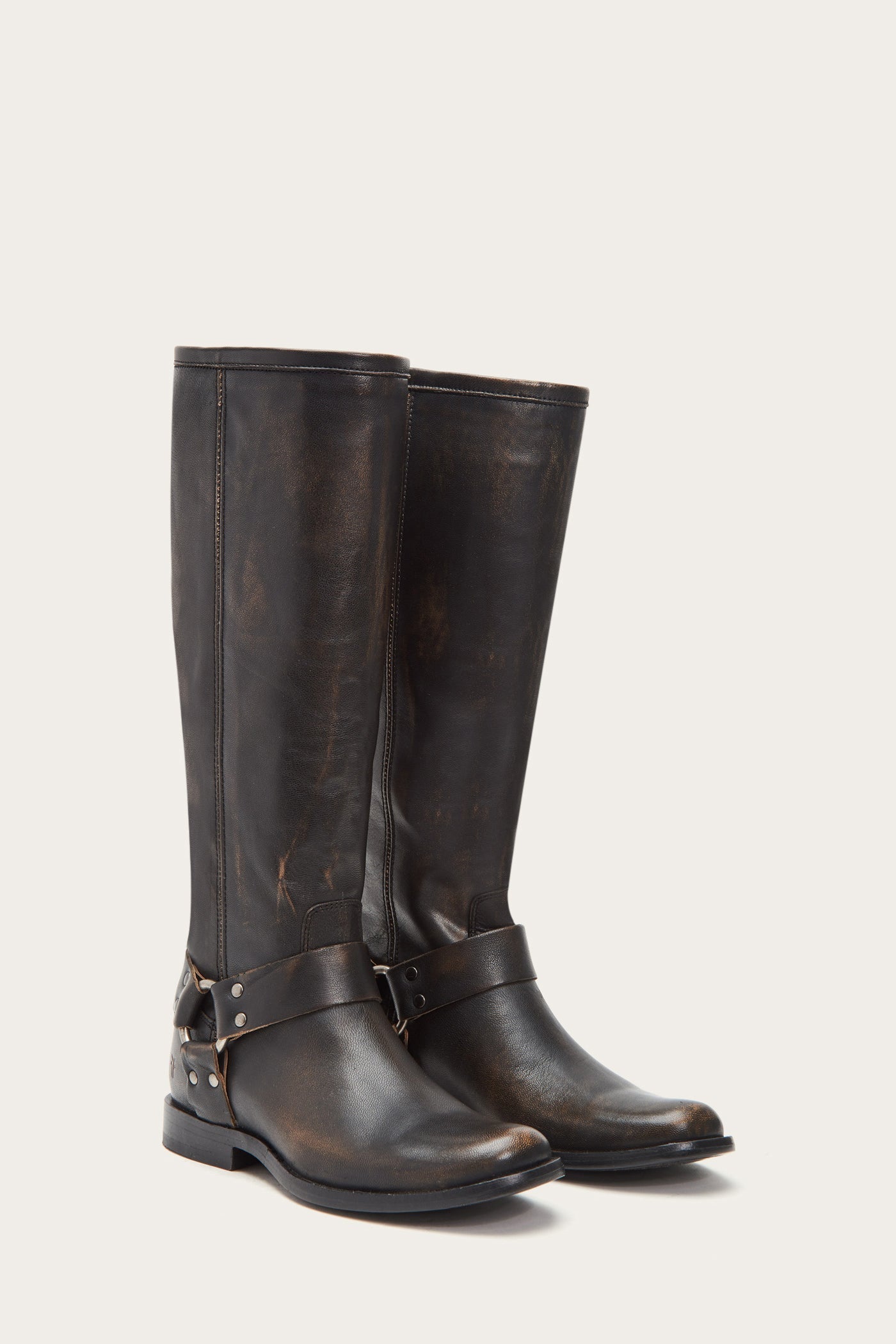 Phillip Harness Tall Wide Calf - Pre-Loved
