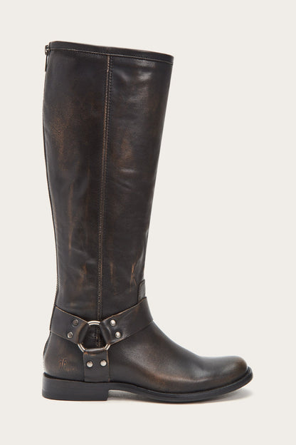 Phillip Harness Tall Wide Calf - Pre-Loved