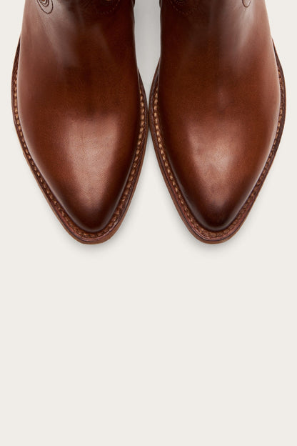 Billy Inside Zip Bootie - Caramel / 7.5 - Pre-Loved