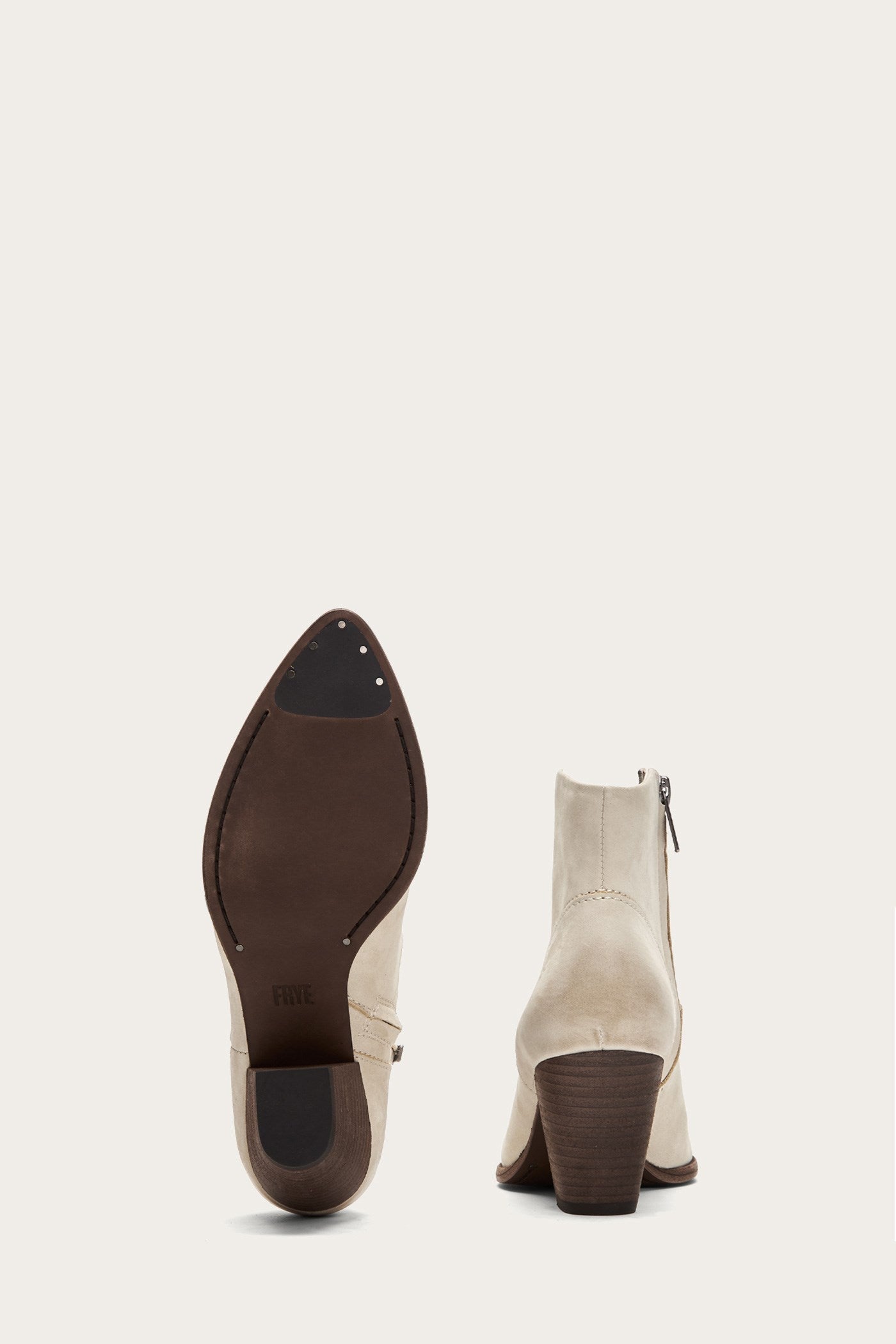 Reed Bootie - Ivory / 9 - Pre-Loved