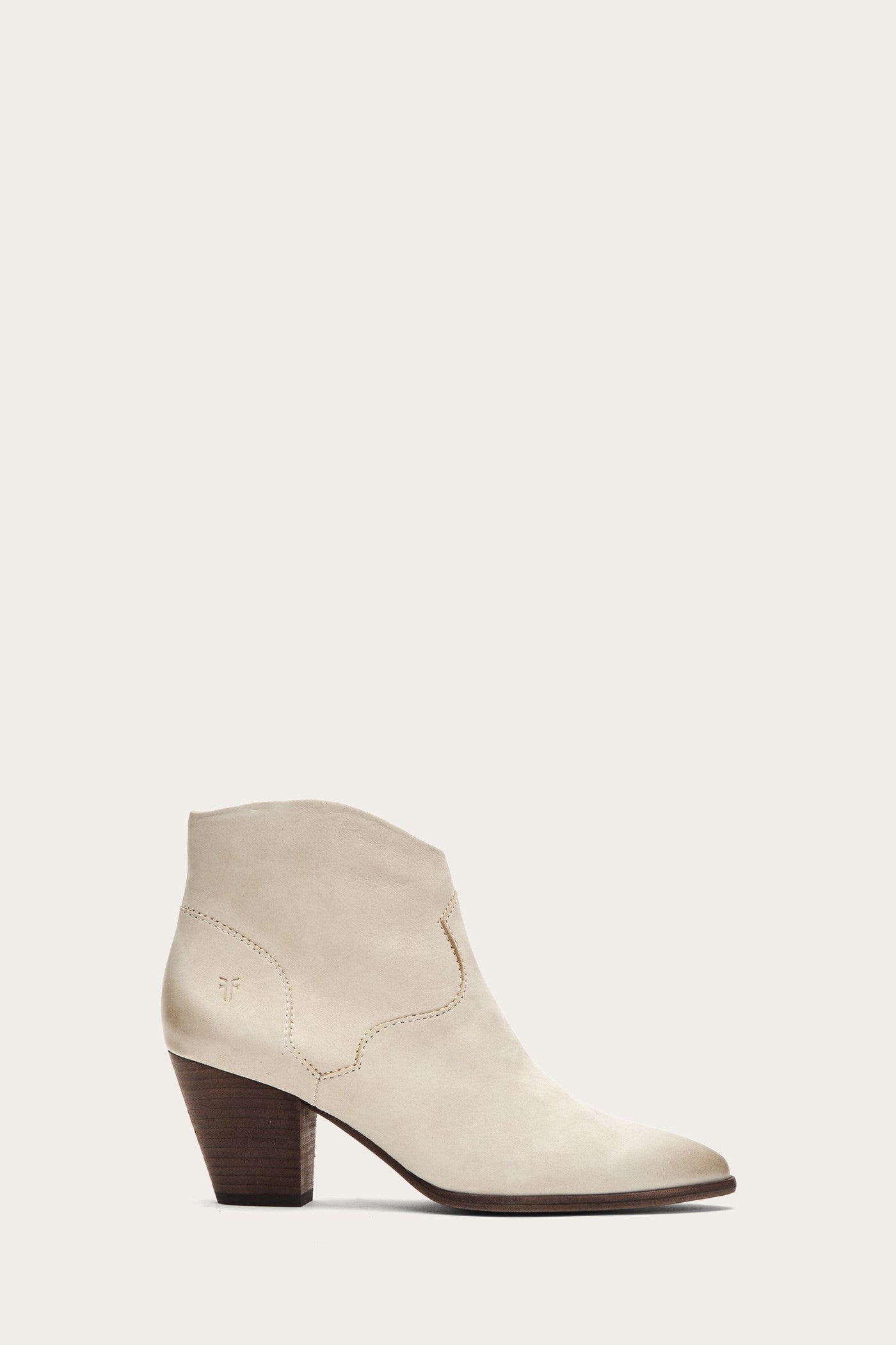 Reed Bootie - Ivory / 9 - Pre-Loved
