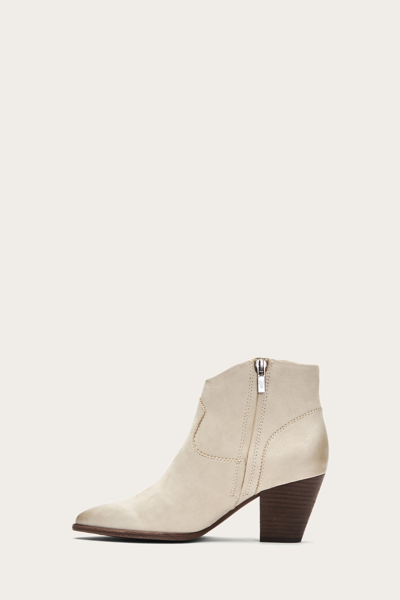 Reed Bootie - Ivory / 9 - Pre-Loved
