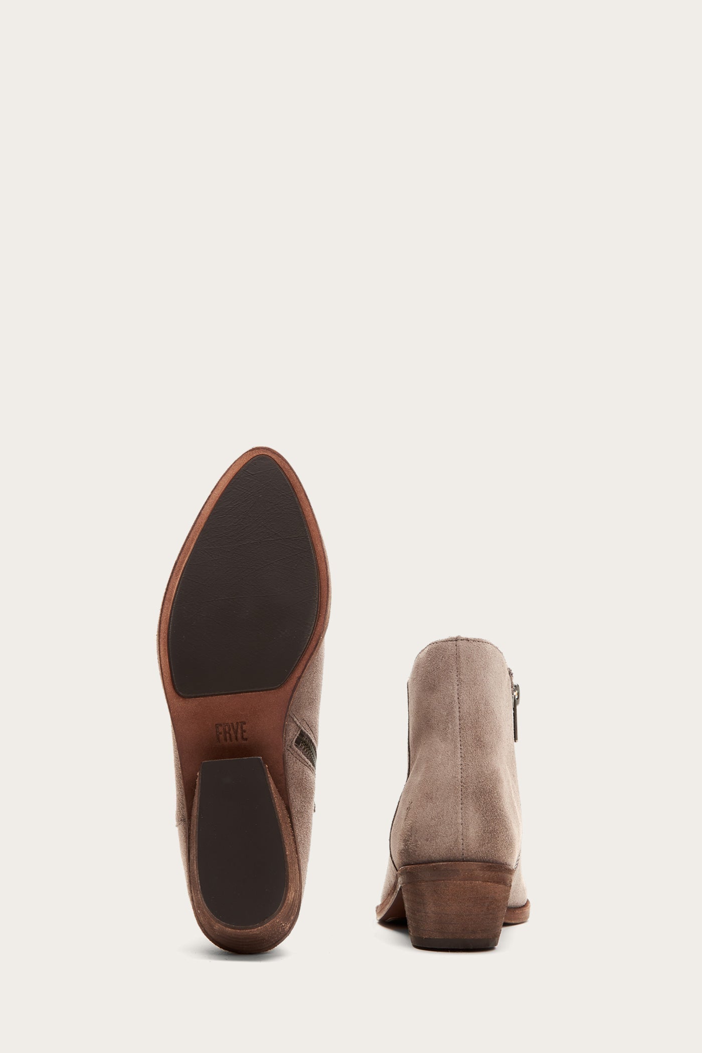 Farrah Inside Zip Bootie - Frye Found