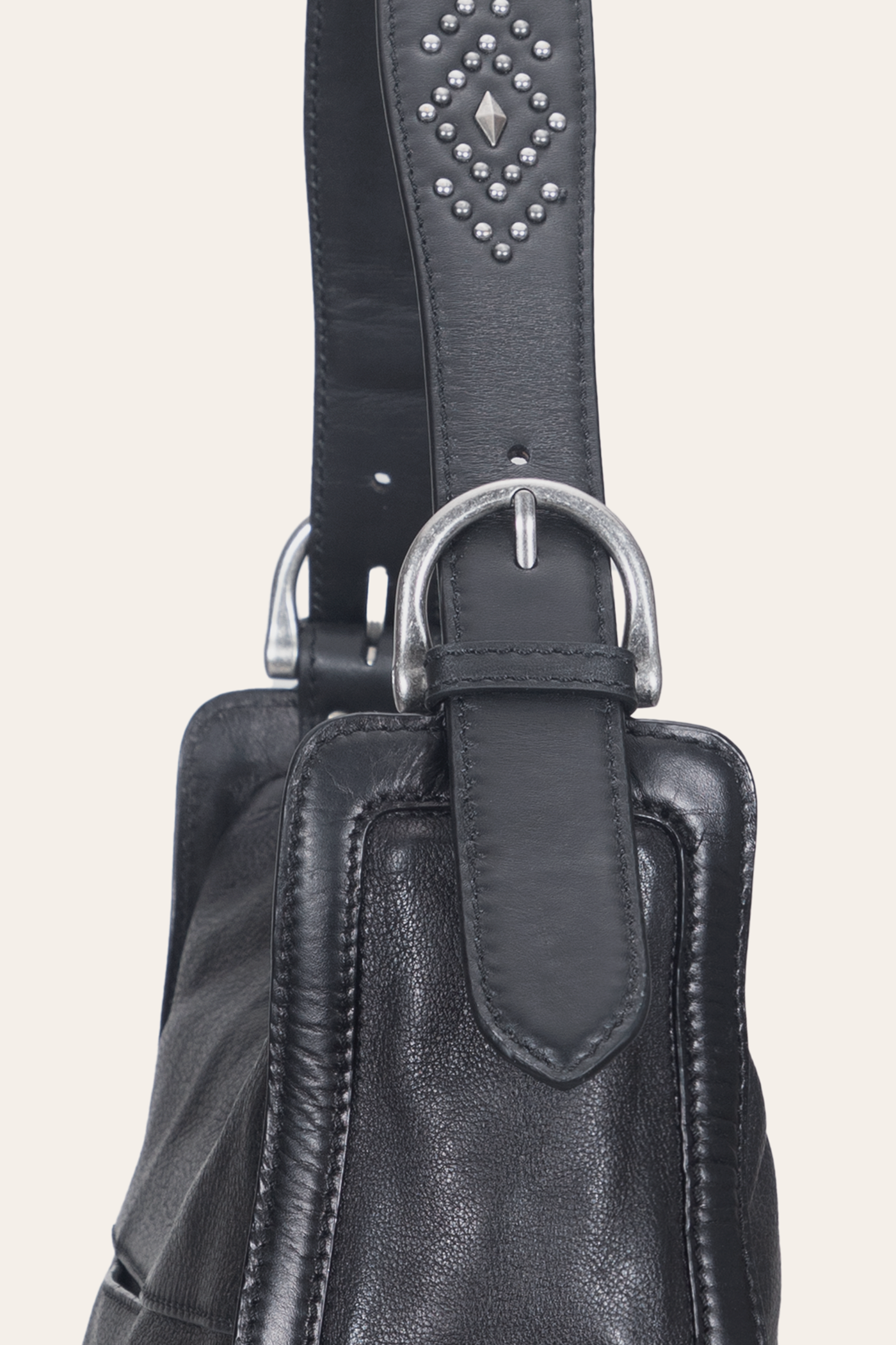 Carla Studded Hobo
