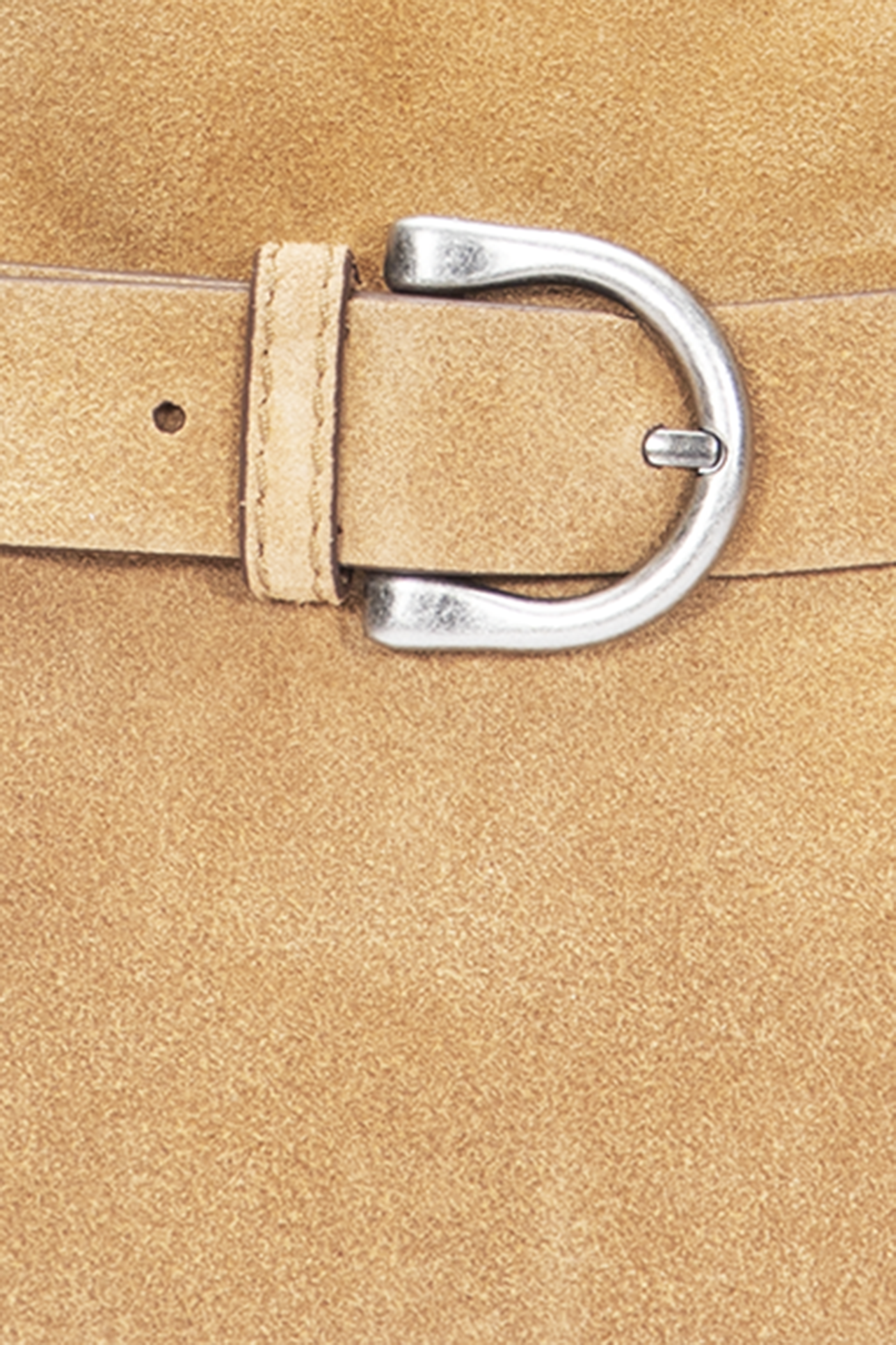Heather Suede Shoulder