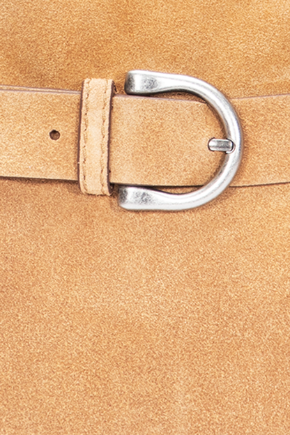 Heather Suede Shoulder