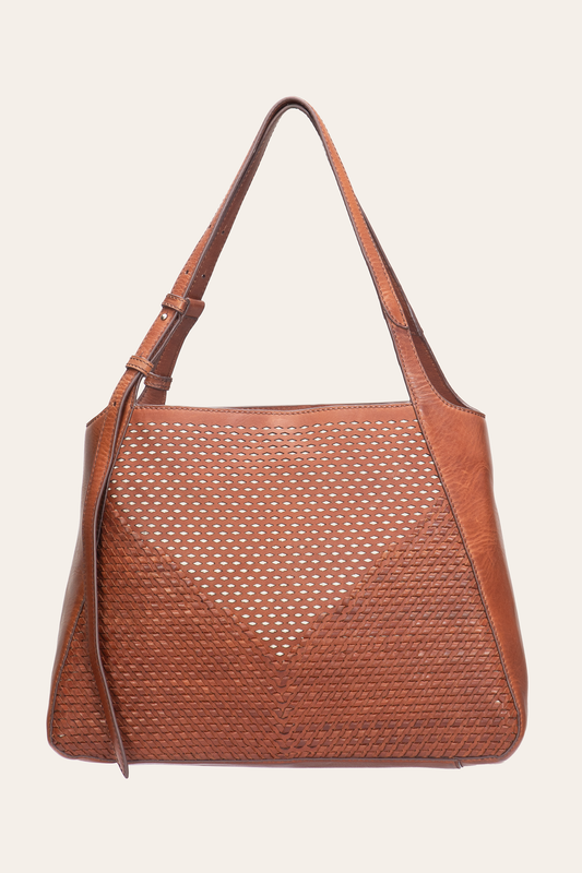 Woven Perf Tote