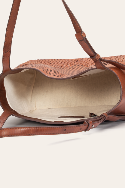 Woven Perf Tote