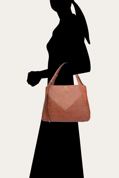 Woven Perf Tote