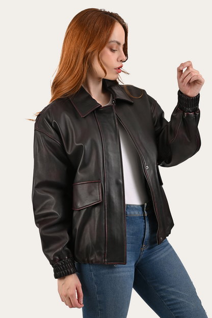Harper Oversized Bomber