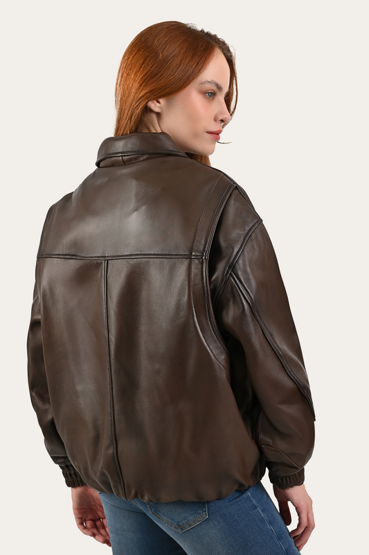 Harper Oversized Bomber