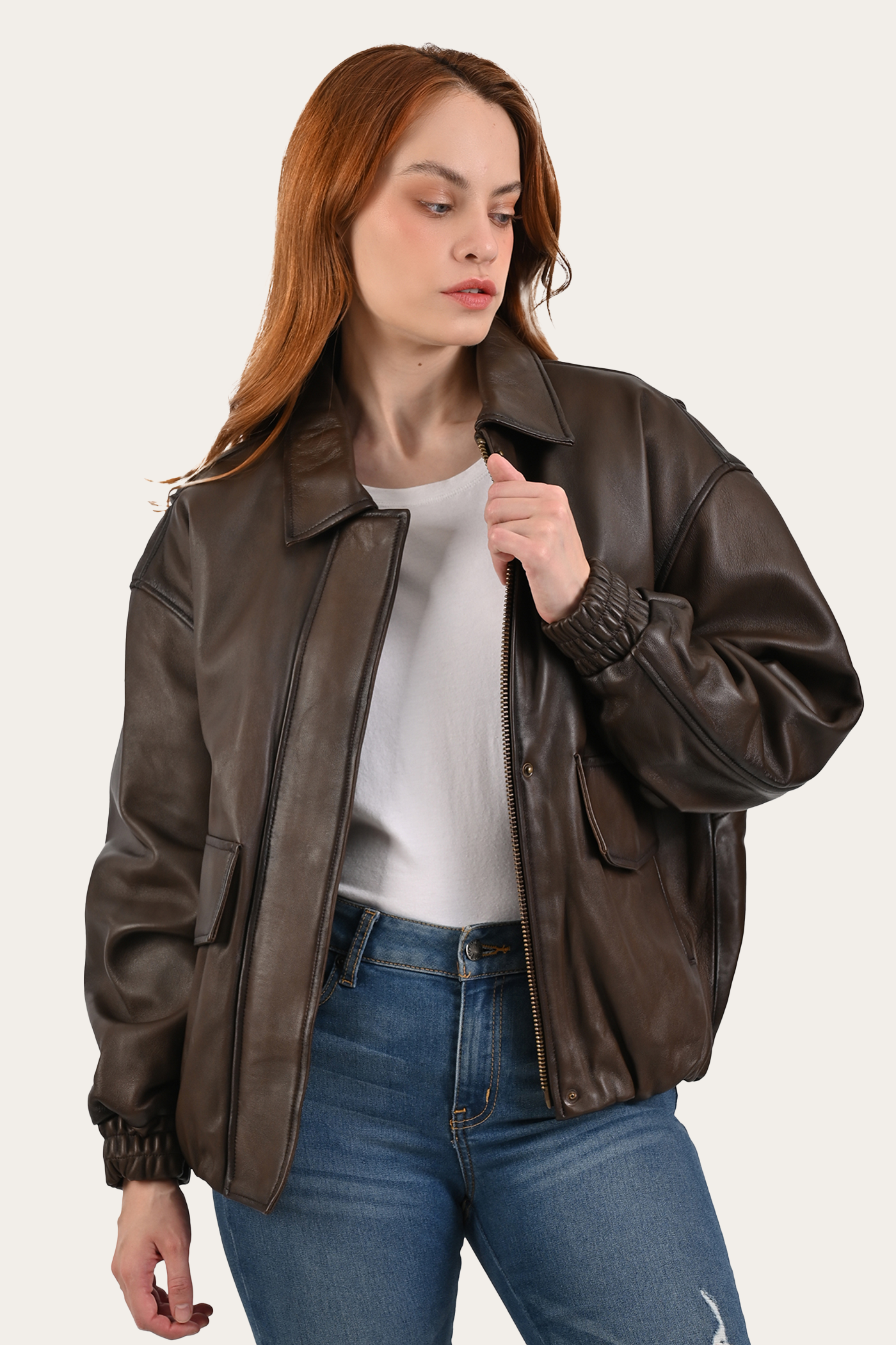 Harper Oversized Bomber