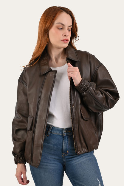 Harper Oversized Bomber