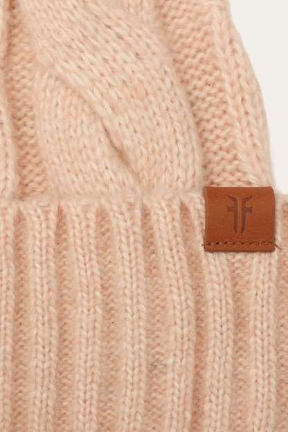 Wide Cable Cuff Hat