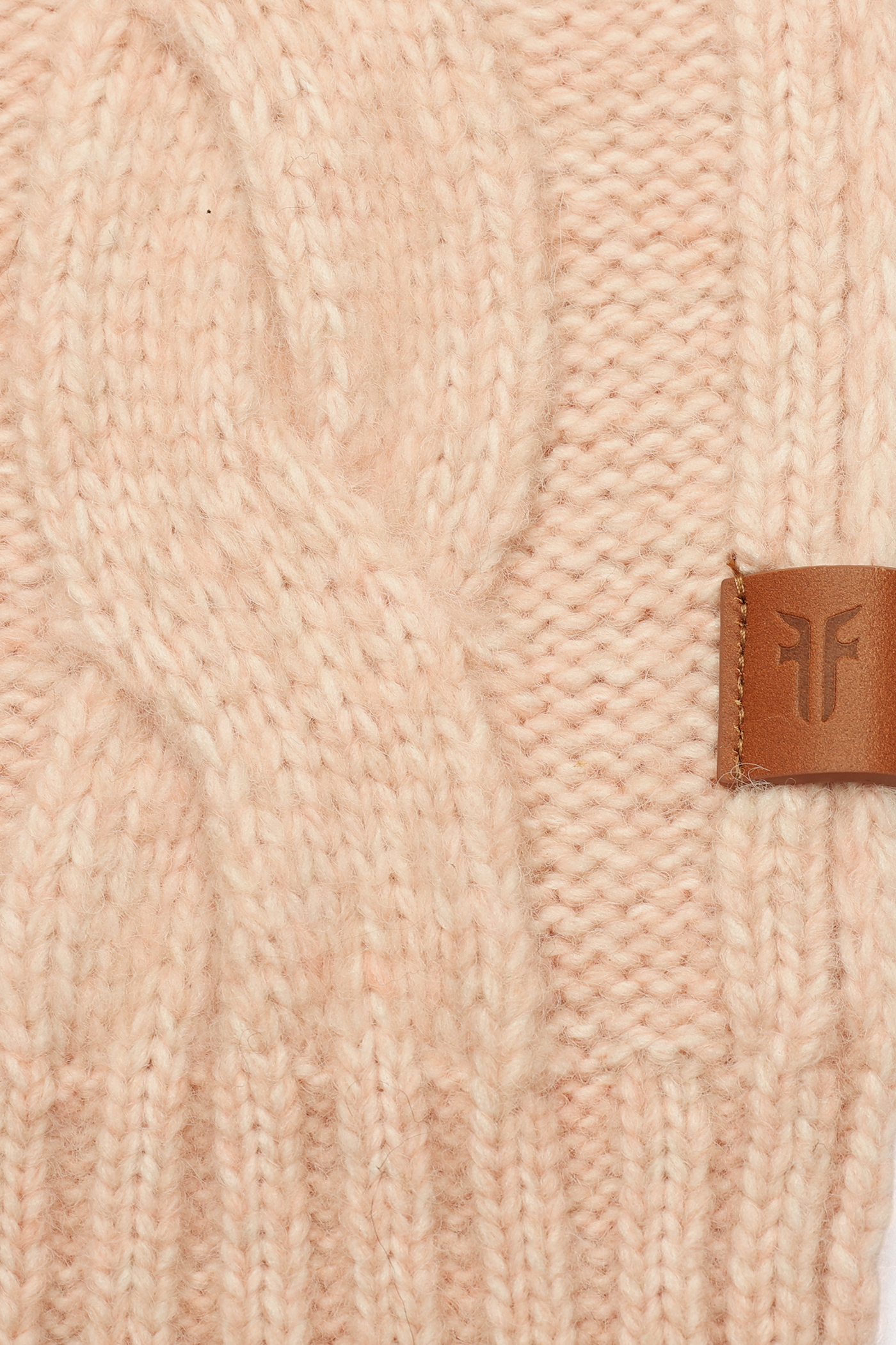 Wide Cable Scarf