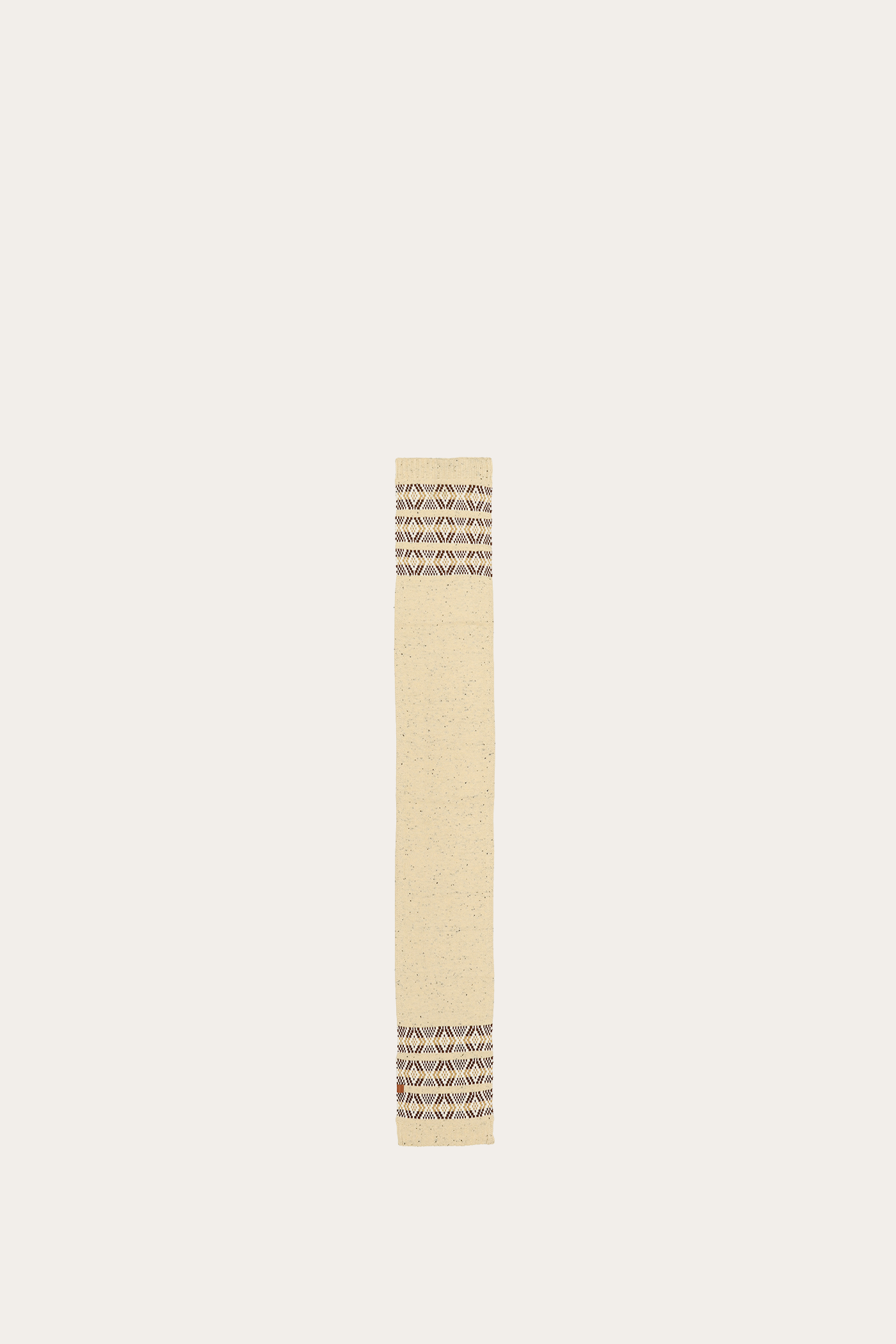 Tweed Fair Isle Scarf