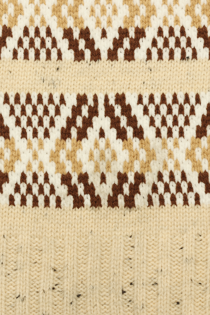 Tweed Fair Isle Scarf