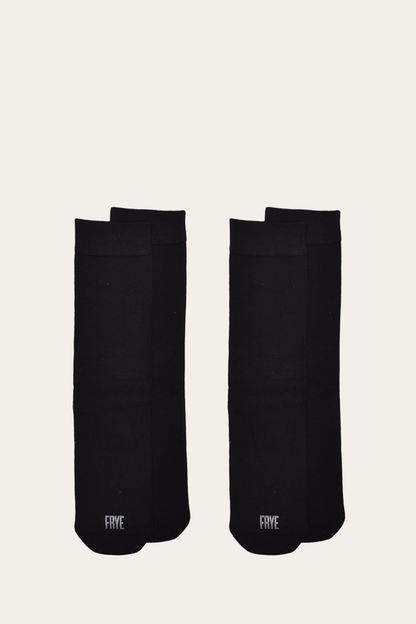Bamboo Boot Sock 2 Pack - Black