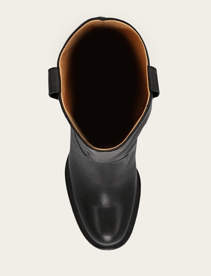 Alex Slouchy Mid - Black - Top Down