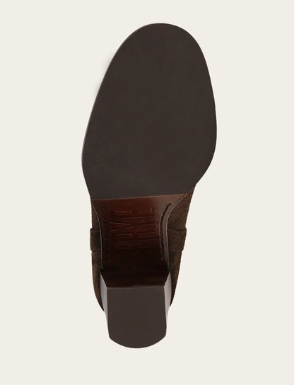 Alex Slouchy Mid - Dark Brown - Sole