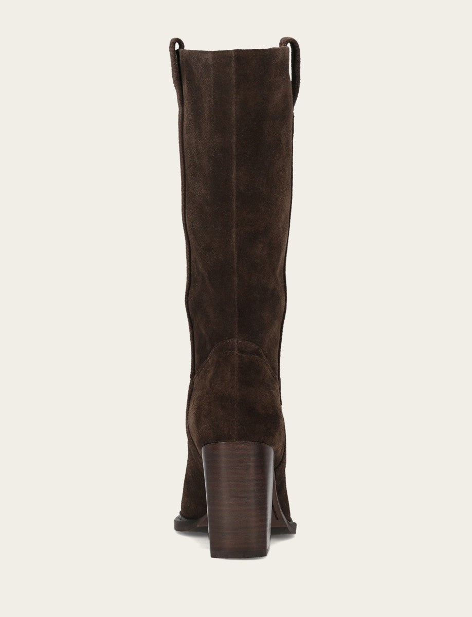 Alex Slouchy Mid - Dark Brown - Back