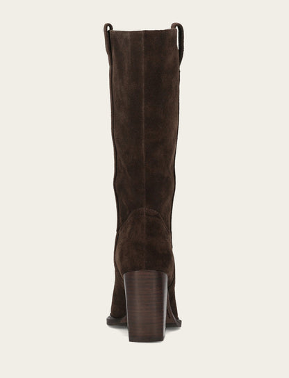 Alex Slouchy Mid - Dark Brown - Back