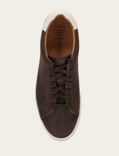 Astor Low Lace - Chocolate - Top Down