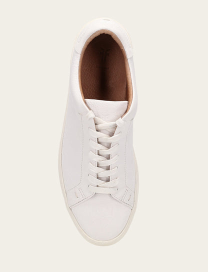 Astor Low Lace - White - Top Down