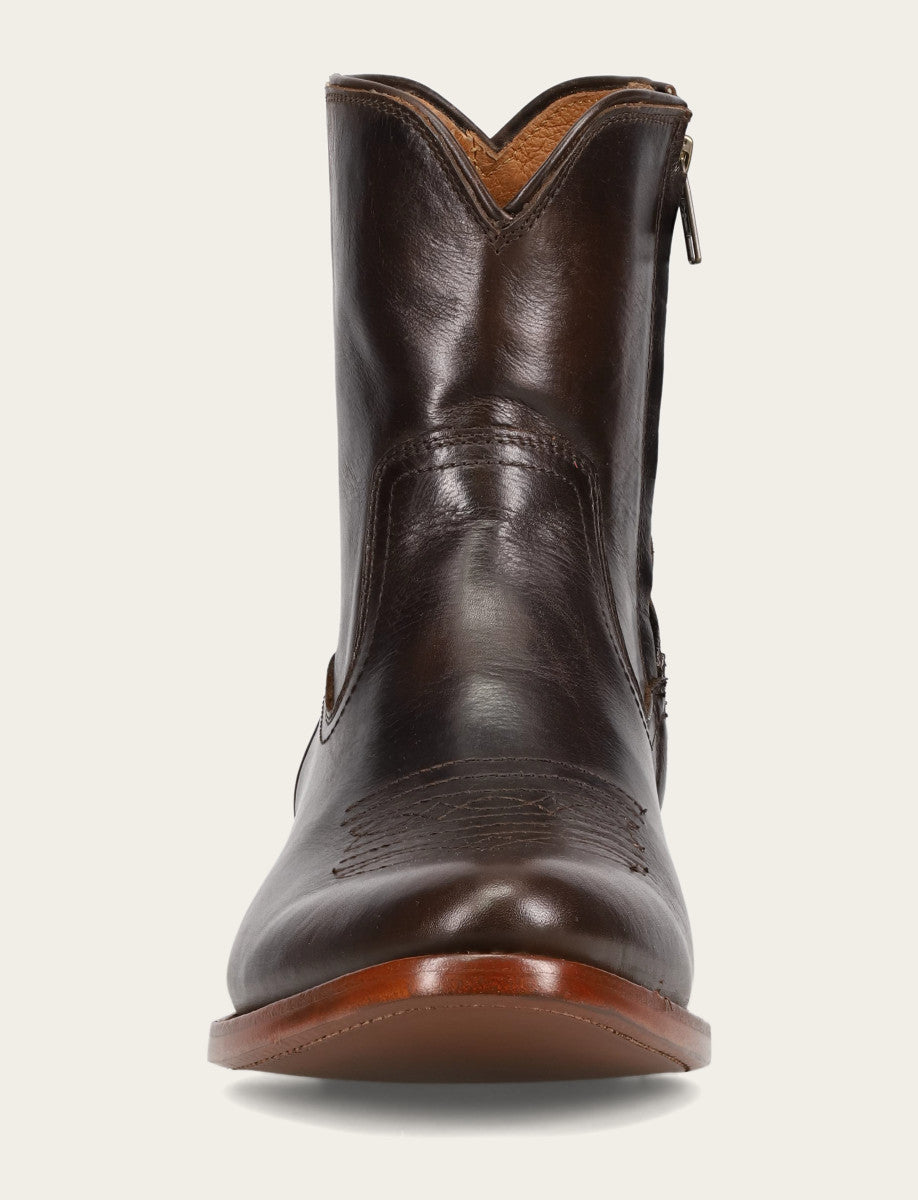 Austin Inside Zip - Bourbon - Front