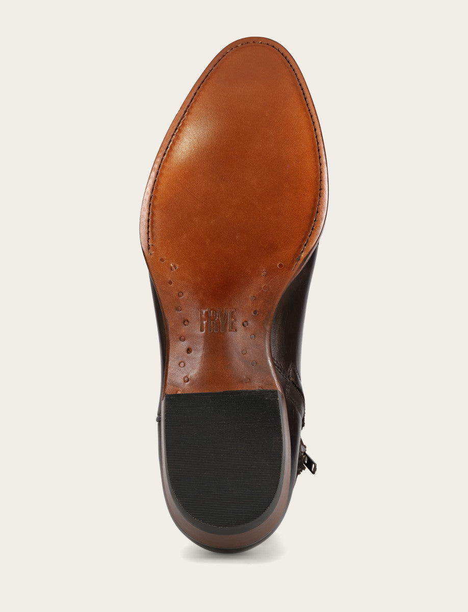 Austin Inside Zip - Bourbon - Sole