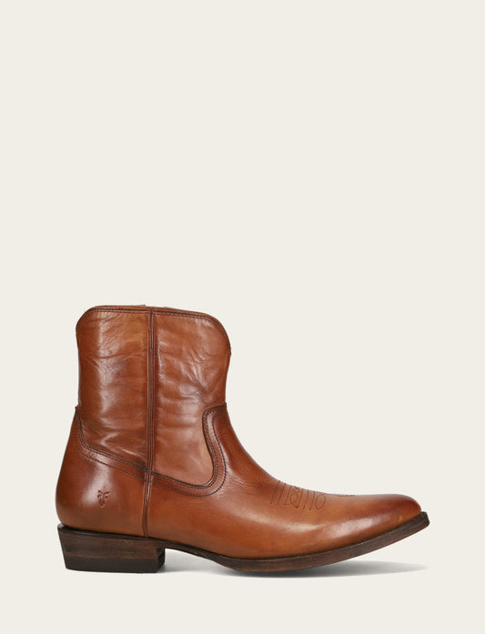 Austin Inside Zip - Cognac - Outside
