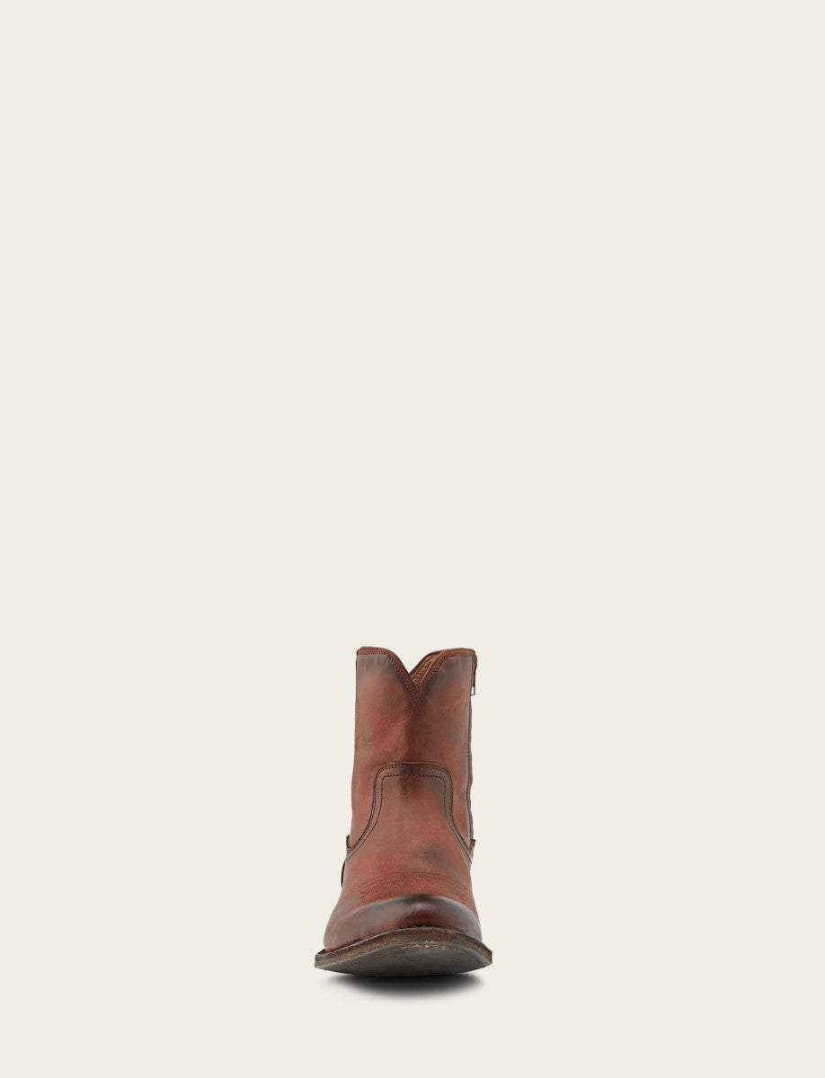 Austin Inside Zip - Cognac - Front
