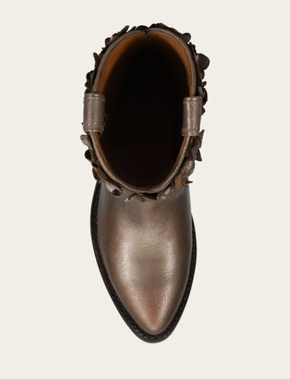 Billy Flower - Metallic Stone - Top Down