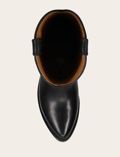 Billy Pull On - Black - Top Down