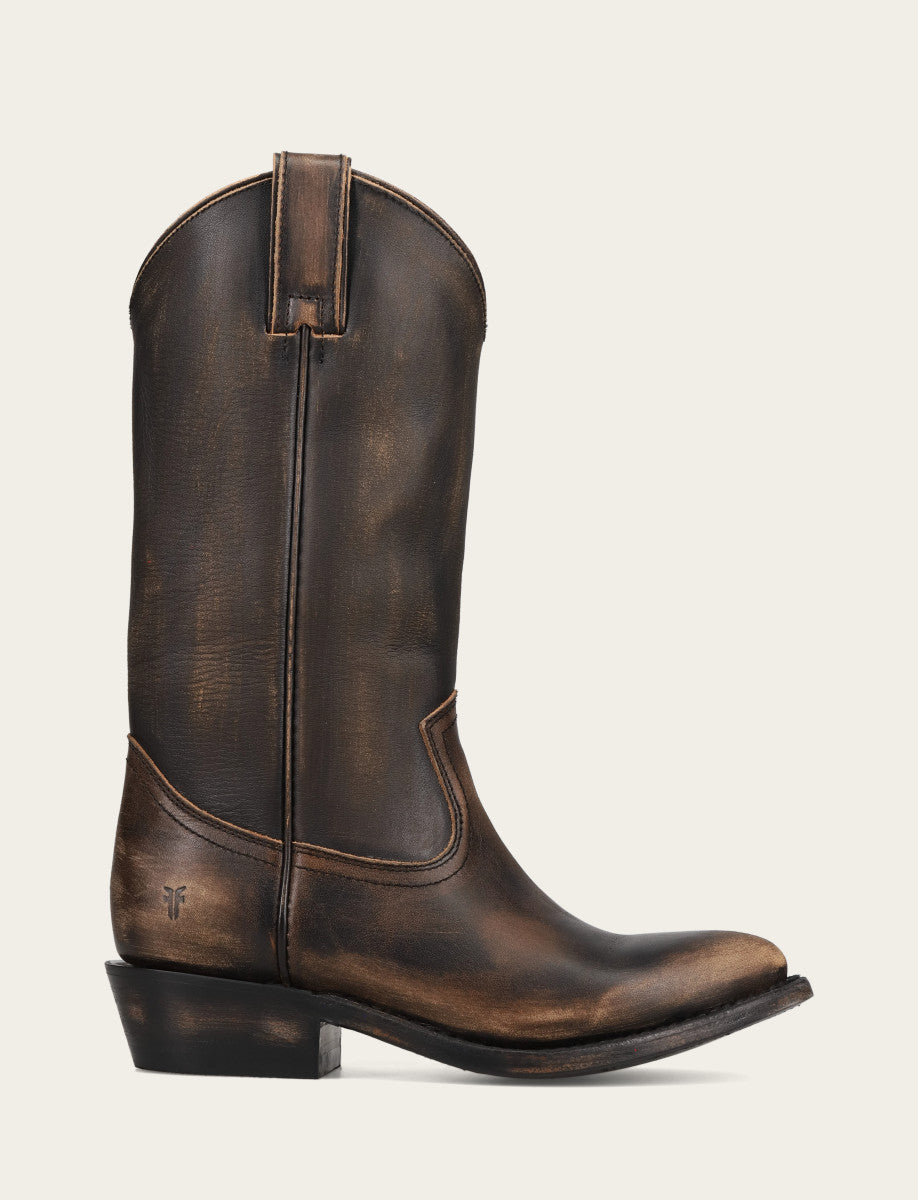 Billy Pull On - Distressed Black - Outside