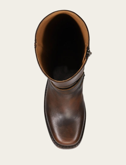 Campus Buckle - Dark Brown - Top Down